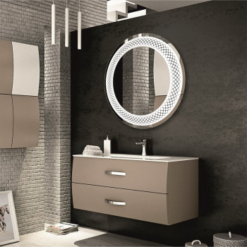 Зеркало с подсветкой для ванной комнаты Сидней 85 см
